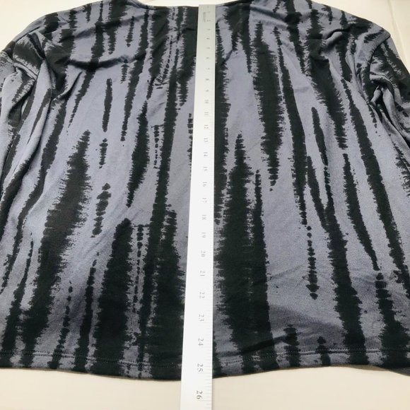 Terra And Sky Women's Size 2X 20W-22W V-Neck Twist Side Brushed Long Sleeve Top - Picture 13 of 15